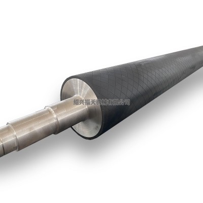 绍兴滚筒厂家供应聚氨酯包胶辊筒 锥形包胶辊轮 无动力橡胶辊图2