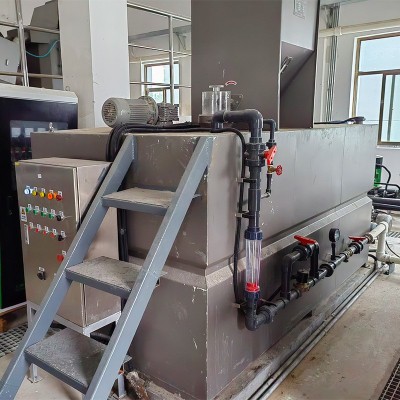 全自动加药装置 不锈钢加药设备 厂家PAM絮凝剂加药机三腔加药机图3