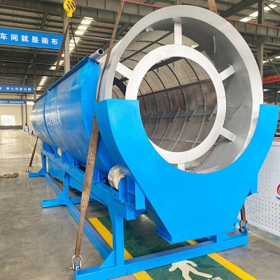 滚筒微滤分离机 养殖屠宰场污水处理设备纸浆回收纺织滚筒微滤机图2