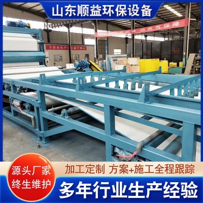 橡胶带式真空过滤机 污泥脱水设备 尾矿处理浓缩脱水一体机图2