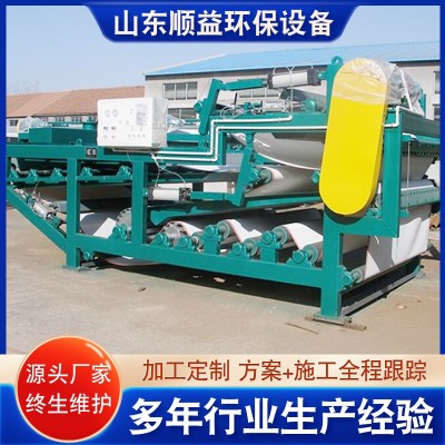 造纸厂污水处理设备 洗砂厂污泥压滤脱水机 石料厂废污水处理图4