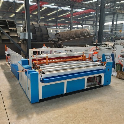 卫生纸生产加工设备 生活用纸加工设备 1880型全自动卫生纸复卷机图3