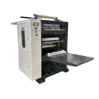 小型抽纸加工设备 压花分切折叠包装一体机 全自动压花餐巾纸机图5