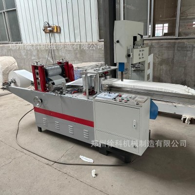 小型抽纸加工设备 压花分切折叠包装一体机 全自动压花餐巾纸机图3