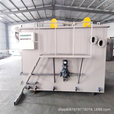 溶气气浮机 造纸污水处理设备 屠宰养殖食品厂污水平流式气浮机图4