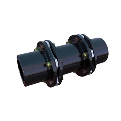 双膜片联轴器大扭矩弹性联轴器多孔45#钢发黑膜DJM型弹性联轴器图2