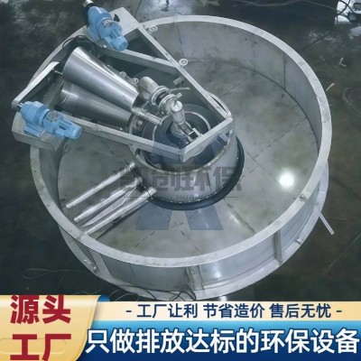 全自动浅层气浮机 新能源锂电池废水处理设备 一体化气浮设备平流图4