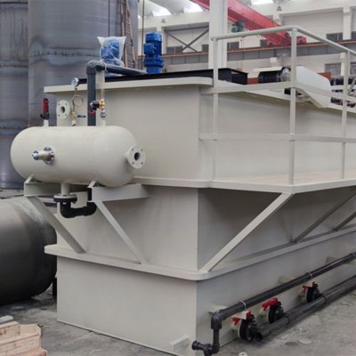 溶气气浮机造纸厂污水处理成套设备印染废水平流式气浮机图3