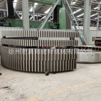 蒸汽列管烘干机齿圈大型铸钢滚齿磨齿齿轮球磨机铸钢大齿轮大齿圈图3