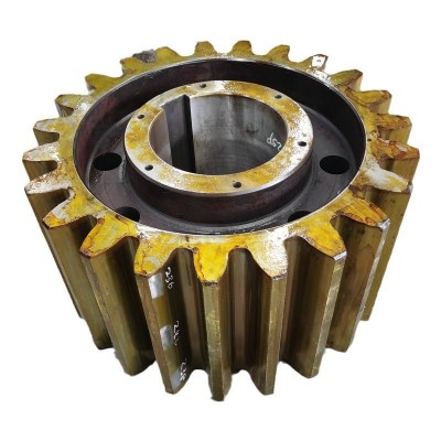 球磨机锻钢小齿轮 立窑回转窑小齿轮 不锈钢球磨机齿轮 齿轮轴图5