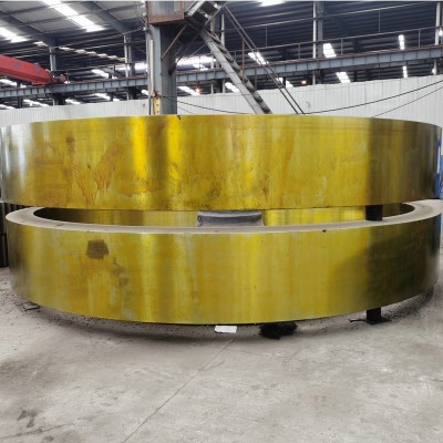 铸钢件滚圈配件 滚筒烘干机回转窑滚圈轮带 球磨机大齿轮 磨齿图3