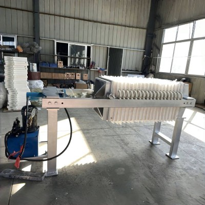 板框压滤机程控全自动压滤机固液分离泥浆分离污水处理压泥设备图4