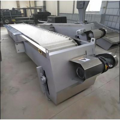 回转式机械粗细齿耙格栅除污机污水处理不锈钢耙齿链板式捞渣清污图3