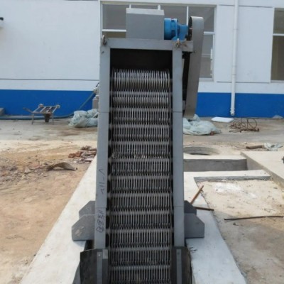 回转式机械粗细齿耙格栅除污机污水处理不锈钢耙齿链板式捞渣清污图2