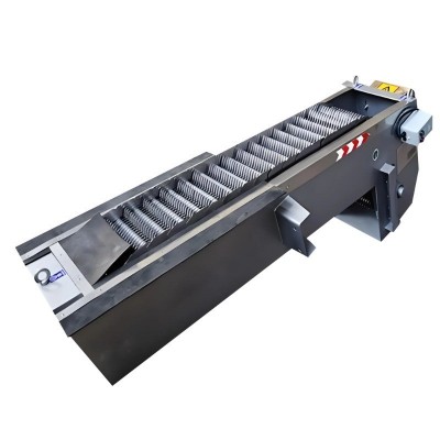 回转式机械粗细齿耙格栅除污机污水处理不锈钢耙齿链板式捞渣清污图4