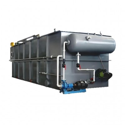 自动化溶气式气浮机印染化工废水处理设备油污废水气浮沉淀一体机图5