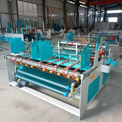 纸箱 粘胶机 糊盒纸盒 卡瓦两用涂胶设备 压合式 半自动粘箱机