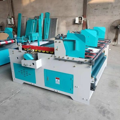 纸箱 粘胶机 糊盒纸盒 卡瓦两用涂胶设备 压合式 半自动粘箱机图2