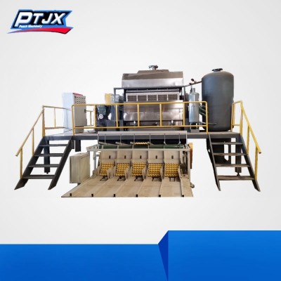 鸡蛋托生产线 全自动蛋托机 蛋托烘干线 多层金属蛋托盘设备图2