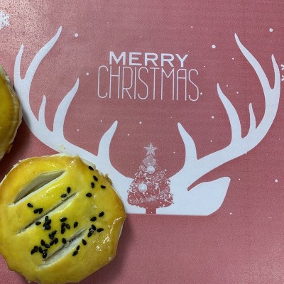 厂家批发现货圣诞版餐垫纸食品包装食品级环保油墨彩色烘焙包装纸图4