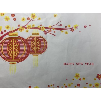 厂家批发彩色新年版食品级餐垫纸烘焙蛋糕西点汉堡用纸烘焙包装