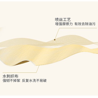 柔享（soft joy）干湿两用可水洗吸油吸水一次性擦拭毛巾25*25cm