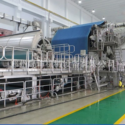 源头厂家 卫生纸造纸机 面巾纸抽纸加工设备 成套造纸机生产线图3