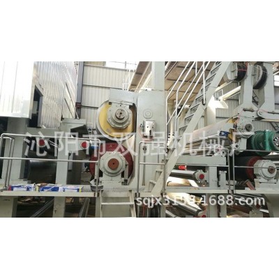 1575小型卫生纸造纸机 2880废纸造纸机 造纸机械设备生产造纸配件图2