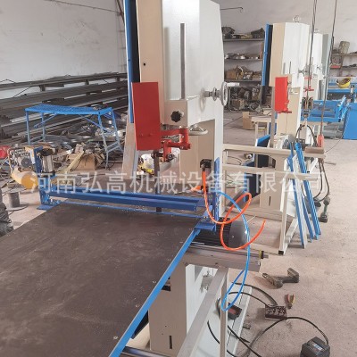 定制带锯式气缸压纸烧纸切纸机 压泡黄表纸自动分切机设备 切割机