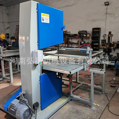 立式带锯卫生纸切纸机 压泡火纸烧纸切纸机设备 皱纹黄纸分切机器图2