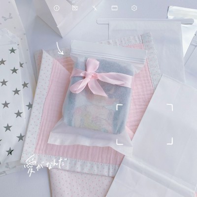 打包材料牛皮纸袋包装袋礼品袋自封袋高颜值出卡套装ins小卡卡套