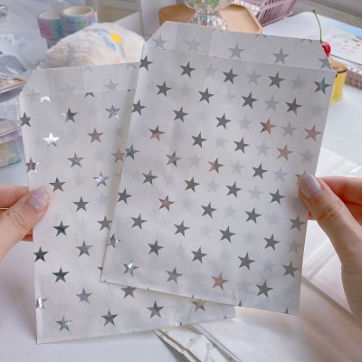 打包材料牛皮纸袋包装袋礼品袋自封袋高颜值出卡套装ins小卡卡套图8