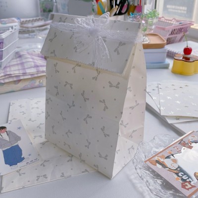 打包材料牛皮纸袋包装袋礼品袋自封袋高颜值出卡套装ins小卡卡套图6