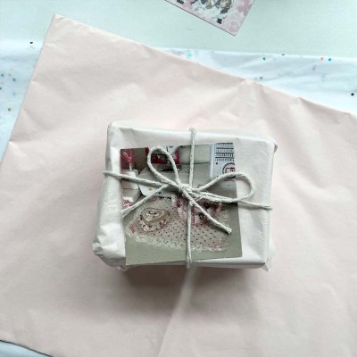 ins风高颜值打包材料雪梨纸diy包装纸出卡礼物装饰可爱平价手工图5