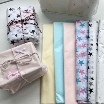 ins风高颜值打包材料雪梨纸diy包装纸出卡礼物装饰可爱平价手工图2