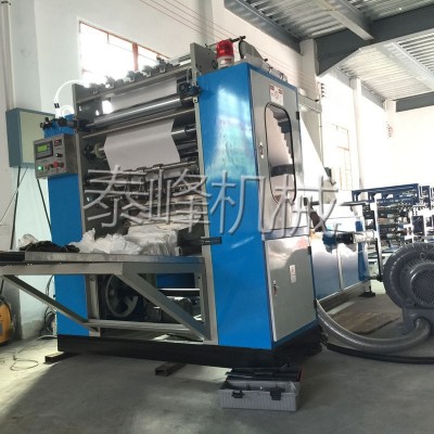 厂家直销供应全自动盒抽面巾纸折叠机 餐巾纸分切机泰锋机械图4