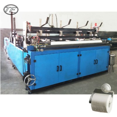 泰峰工厂制造全自动卫生纸复卷机 双面压花卫生纸机机械设备图4