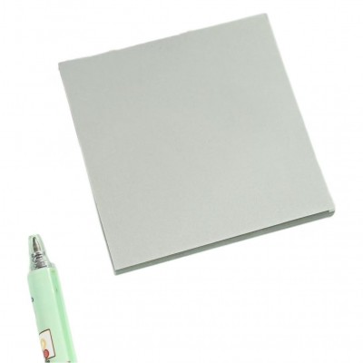 跨境高级灰纯色正方形便利贴7.5*7.5手帐可撕创意文具方格图5