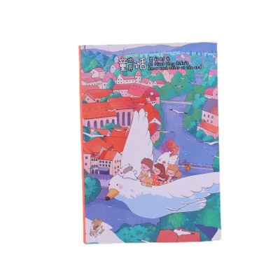 批发创意封面日记本可爱小清新记事本 ins风学生笔记本加厚笔记本图7