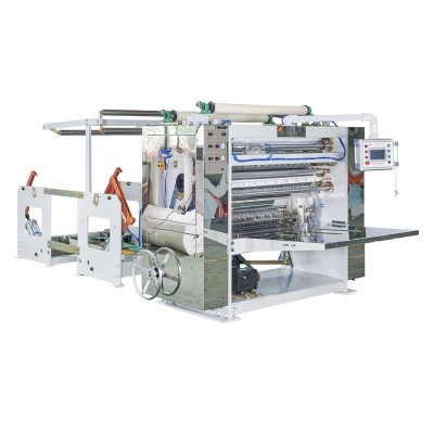 厂家直销无纺布折叠机 大型机械设备 棉柔巾折叠机 纸加工机器图2