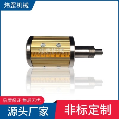 气胀轴气涨套膨胀轴涨紧轴手动涨轴机械手胀轴滑差轴键条瓦片通条图3