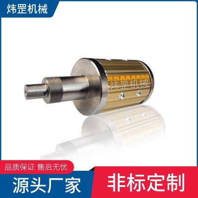 气胀轴气涨套膨胀轴涨紧轴手动涨轴机械手胀轴滑差轴键条瓦片通条图2