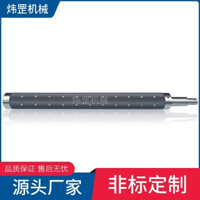 厂家供应茶色瓦片式气涨轴铝合金气胀轴收放卷轴键条式非标定制图2