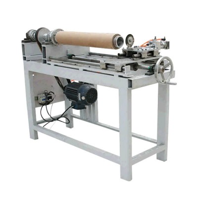 纸管分切机纸管切割机卷筒纸原切纸分割机加厚型纸管分割机图5