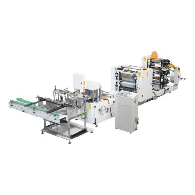 定制高速餐巾纸软抽卫生纸生产线河南大排档KTV方巾纸流水线设备图5