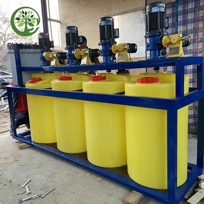 支持定制水处理加药设备 一体化加药桶搅拌装置 全自动加药装置图3