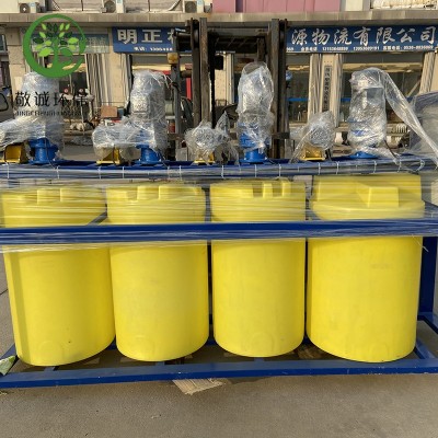 全自动加药装置 PAM PAC磷酸盐计量泵加药投加设备搅拌桶加药装置图2