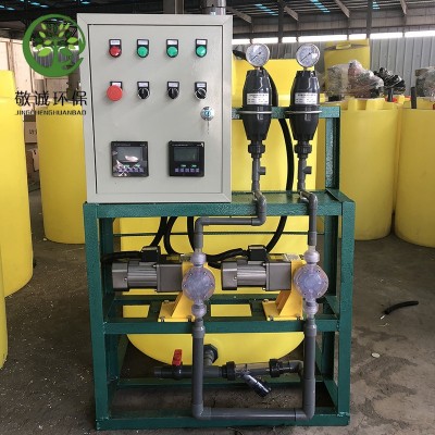 全自动加药装置 PAM PAC磷酸盐计量泵加药投加设备搅拌桶加药装置图5