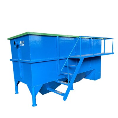 定制斜板沉淀池 斜板絮凝混凝沉淀池污水处理设备 平流斜管沉淀池图2