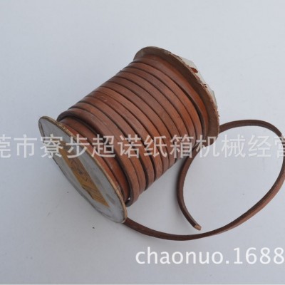 供应纸箱包装机械配件 刹车带 牛皮带图5